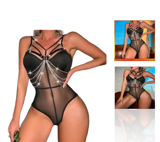 ARNÉS BUSTO CON CADENAS